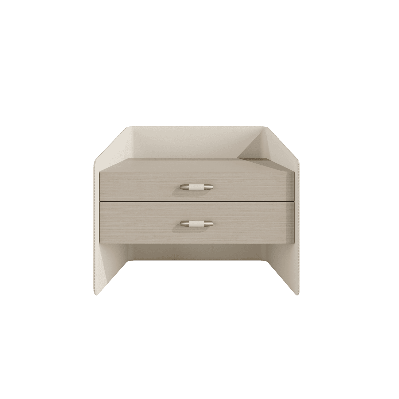 Casa Magna Collection Pristine II Bedside Table