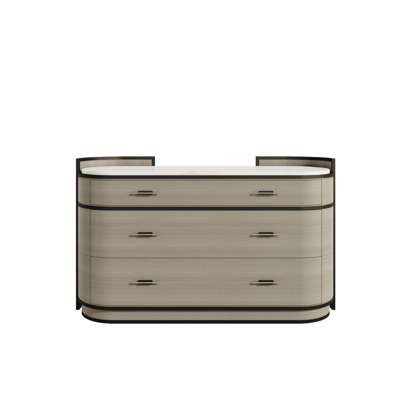 Casa Magna Collection Valerian Chest Of Drawers | Stone Categ. A