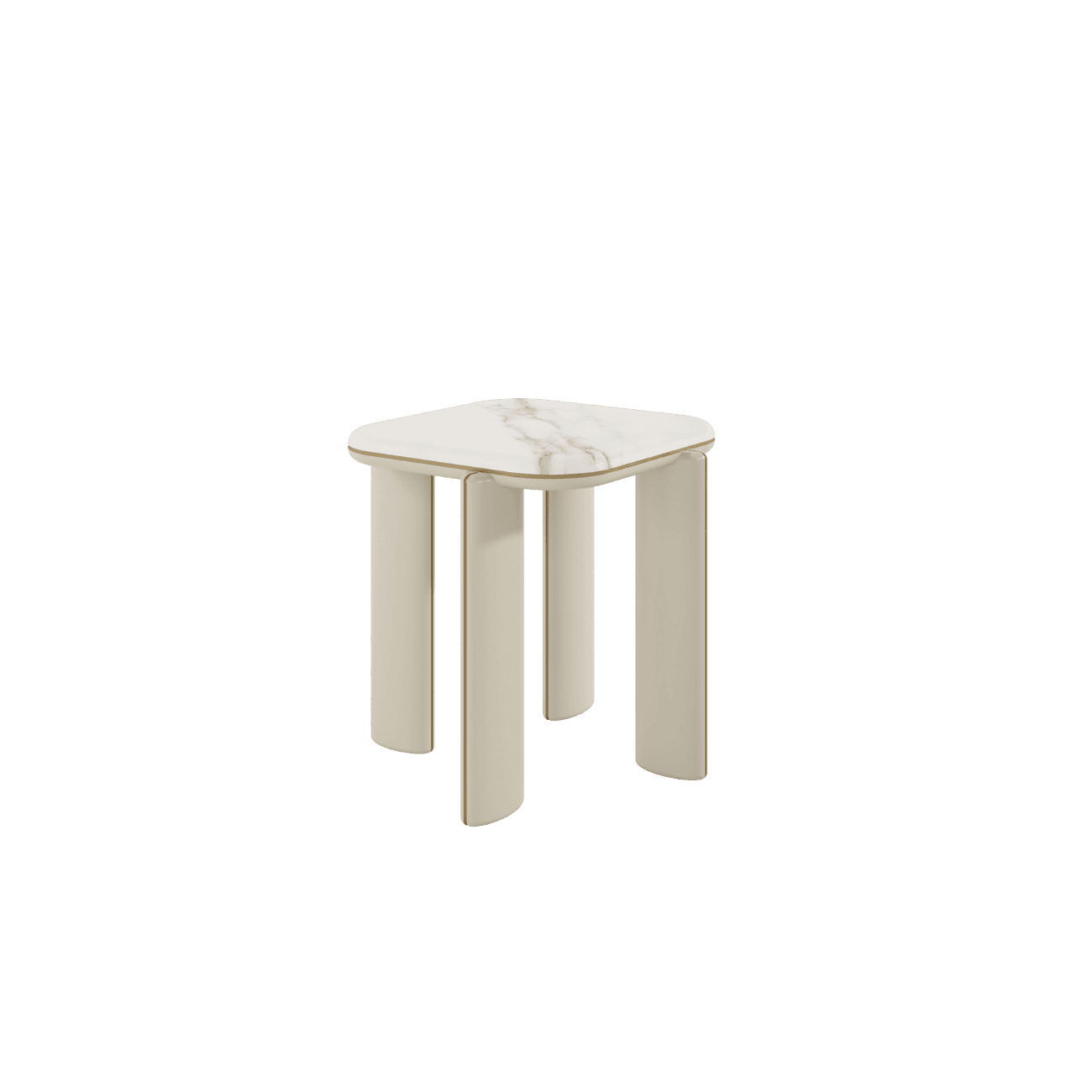 Casa Magna Collection Elysian Side Table - Stone Categ. A