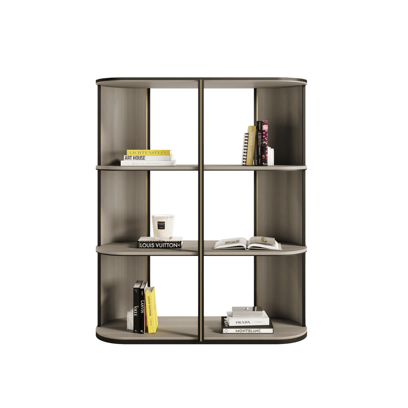 Casa Magna Collection Lattice Bookecase