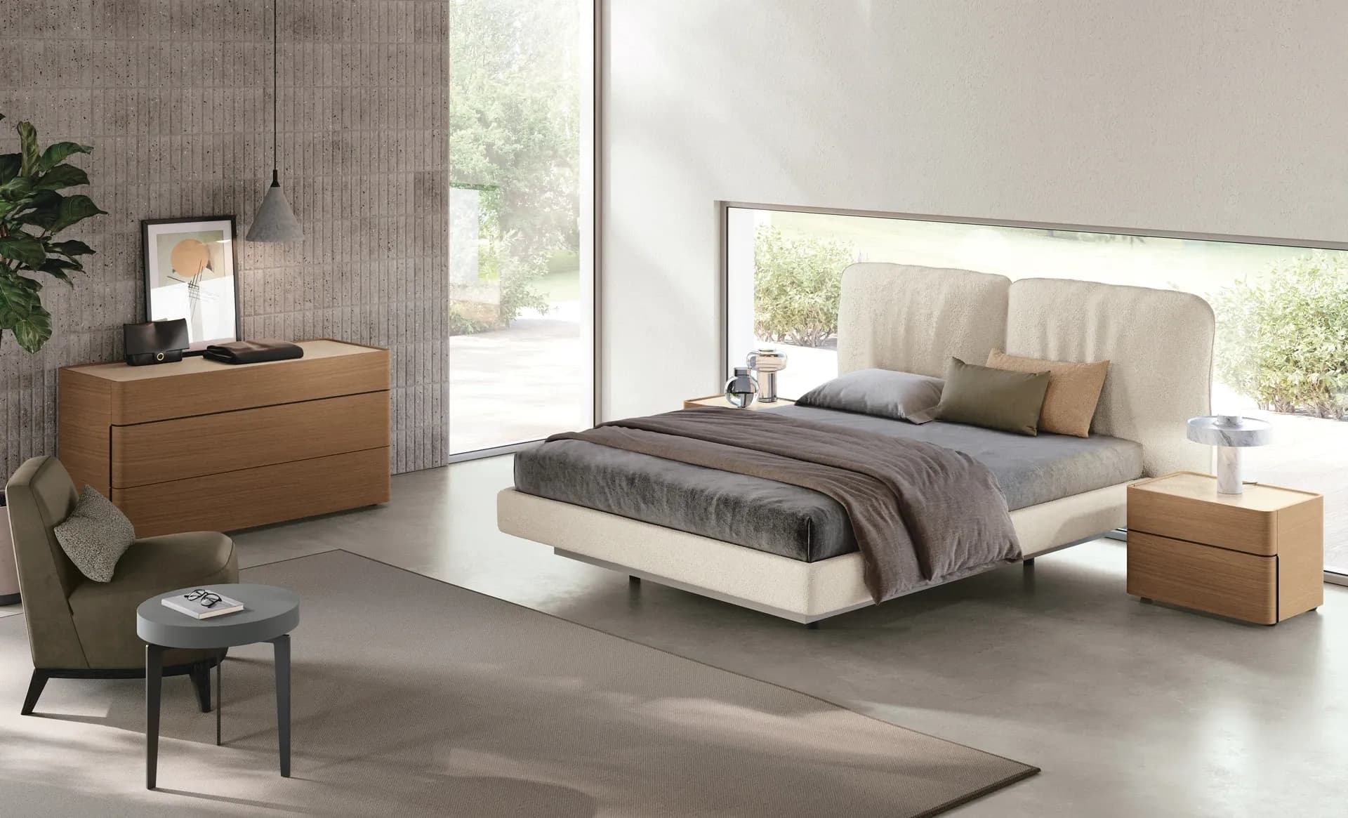 Tomasella Isabel upholstered bed