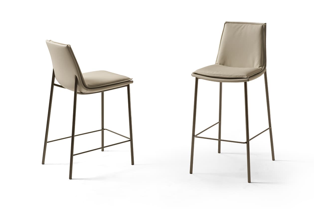 Eforma LARA STOOL 4 metal legs