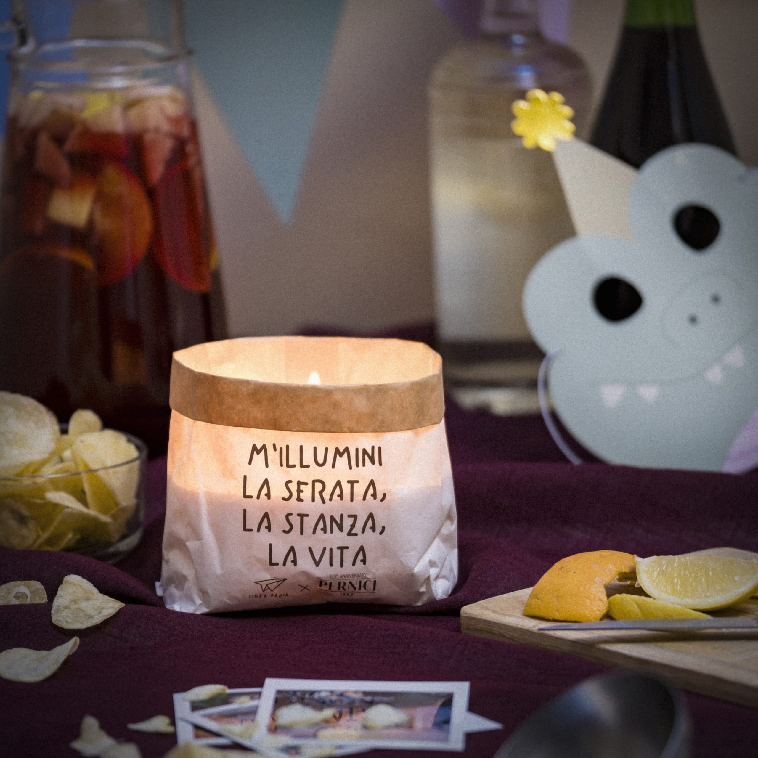 Cereria Pernici Candle Comunque vada- Talk & White Musk