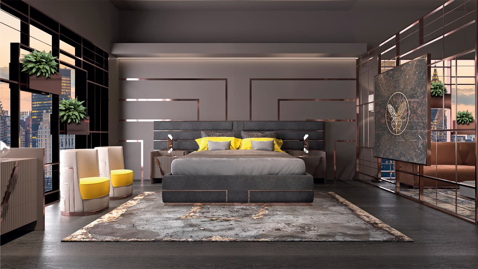 Epoque by Egon Furstenberg Mochi Bed
