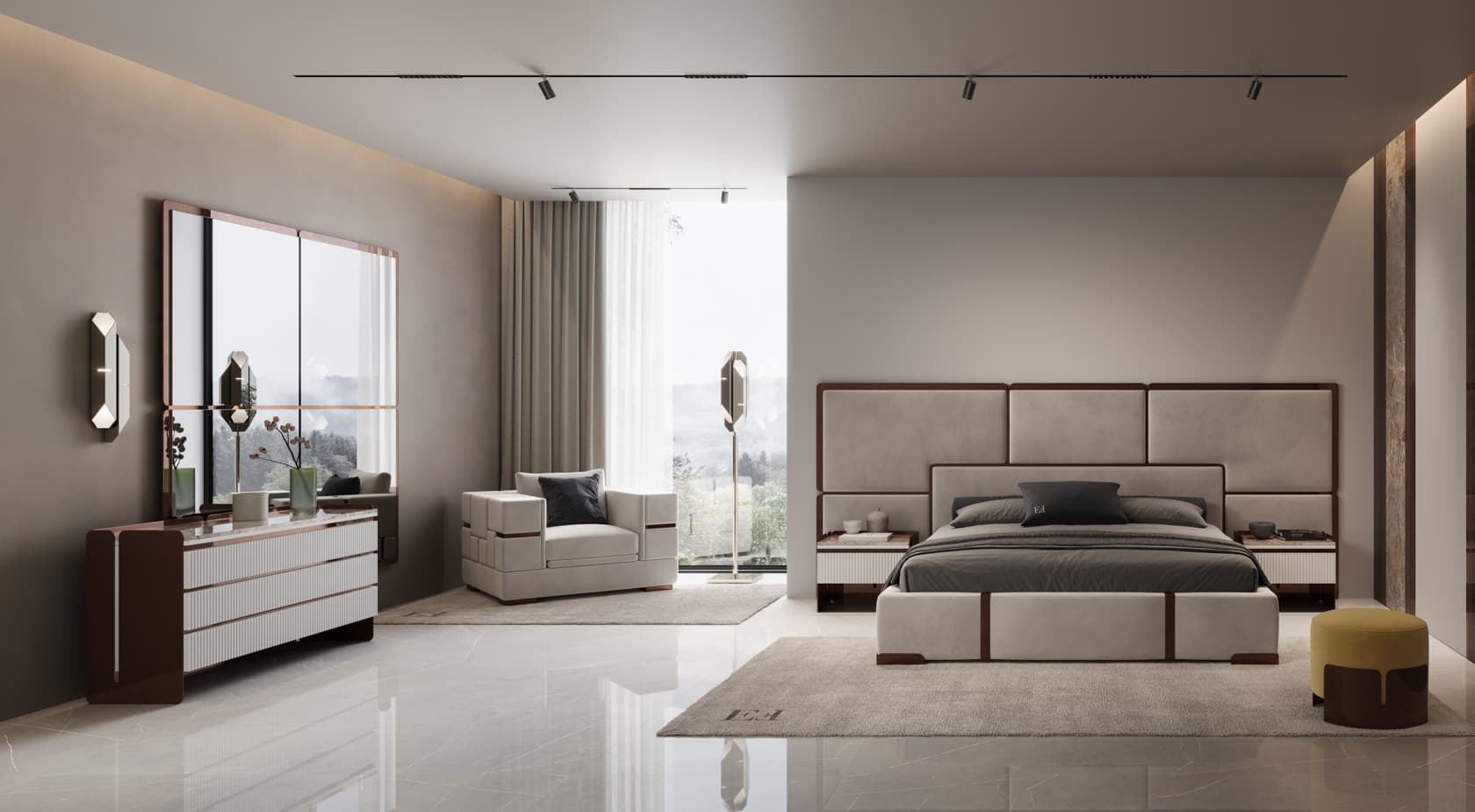 Epoque by Egon Furstenberg Morganite Bed