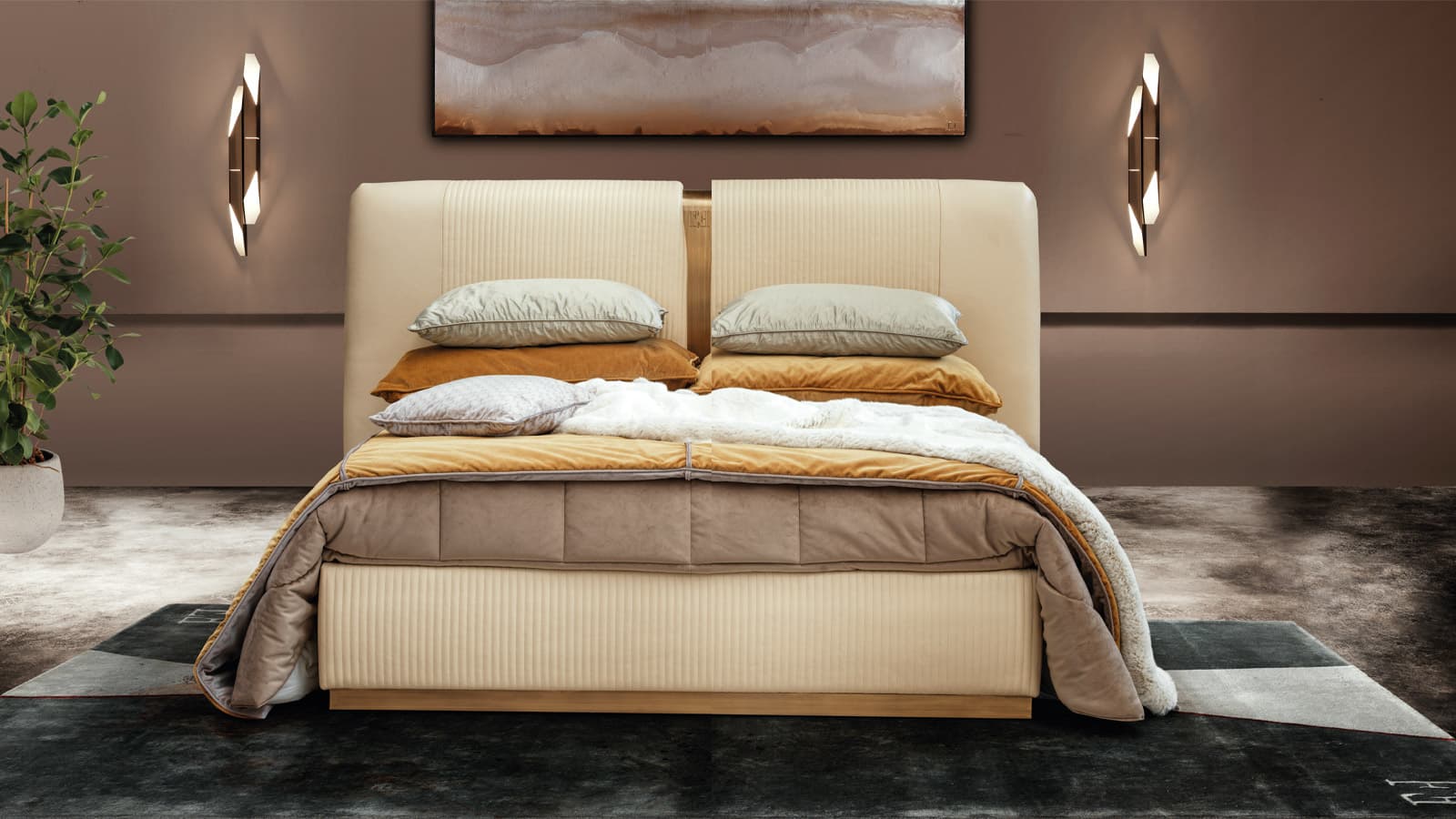Epoque by Egon Furstenberg Nife Bed