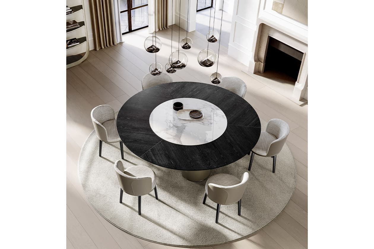 Eforma PLAI wood,ceramic top