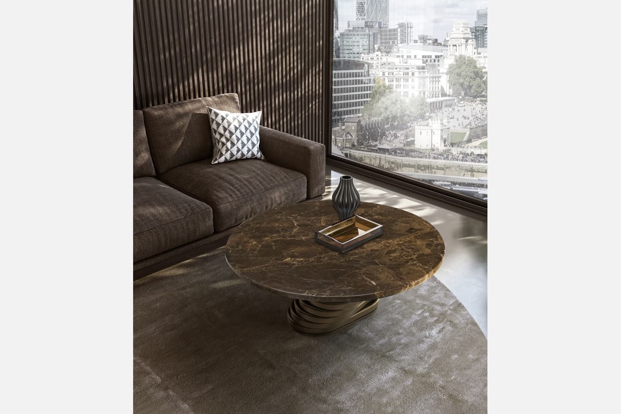 Eforma ROTOLO LOW marble top
