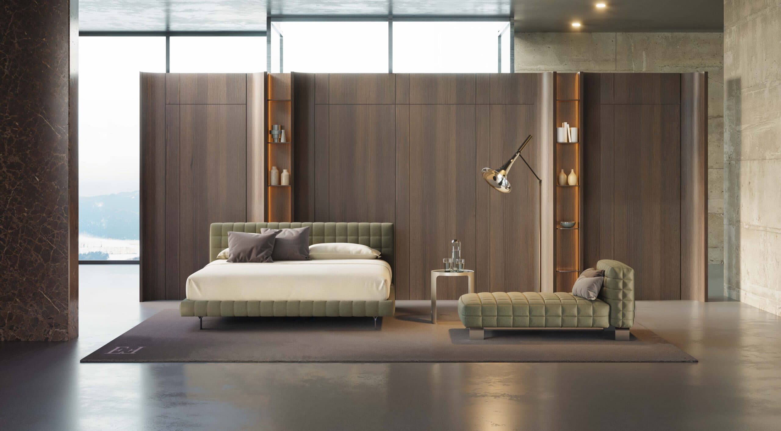 Epoque by Egon Furstenberg Stornara Bed