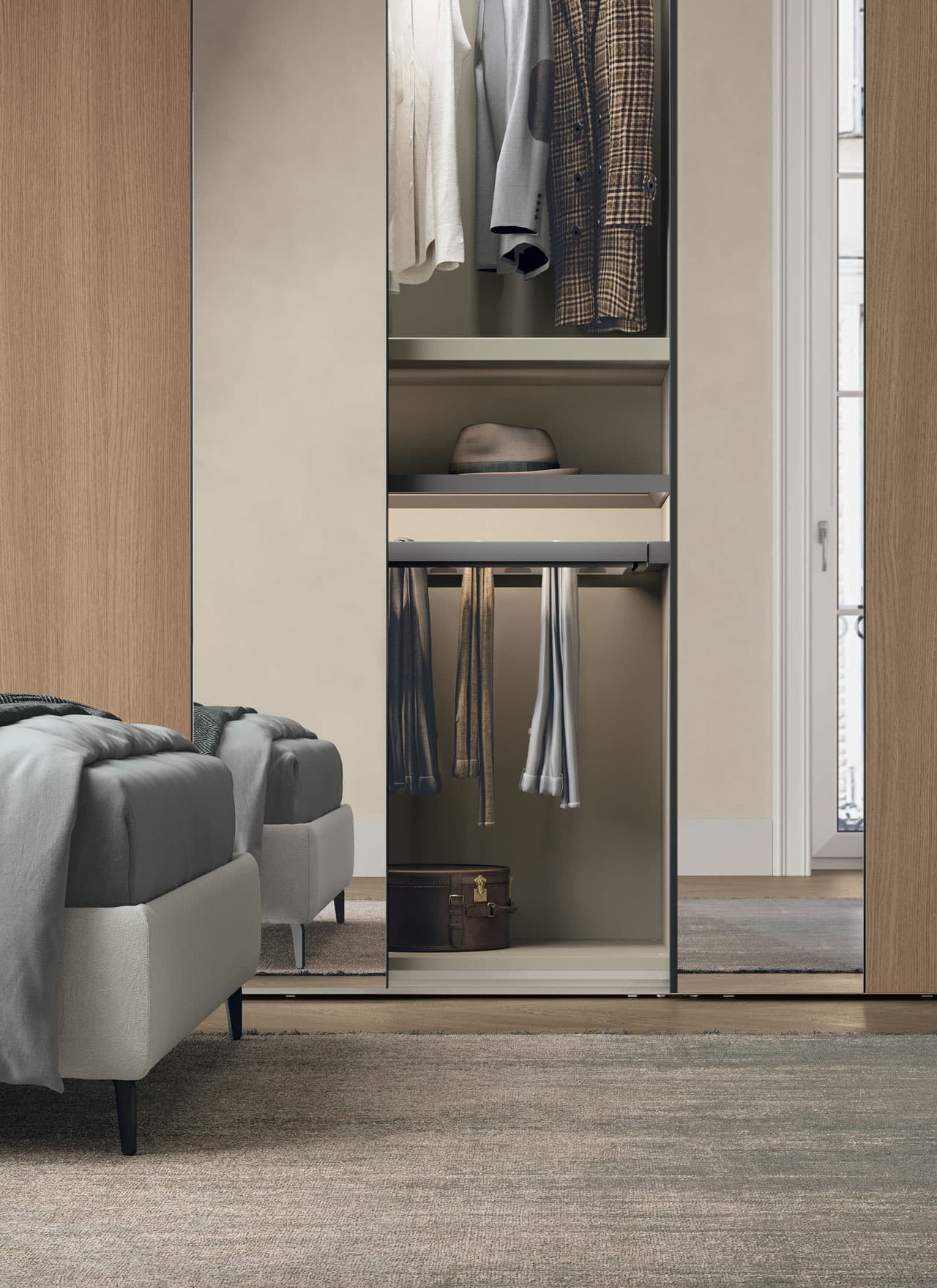 Tomasella Strip sliding wardrobe