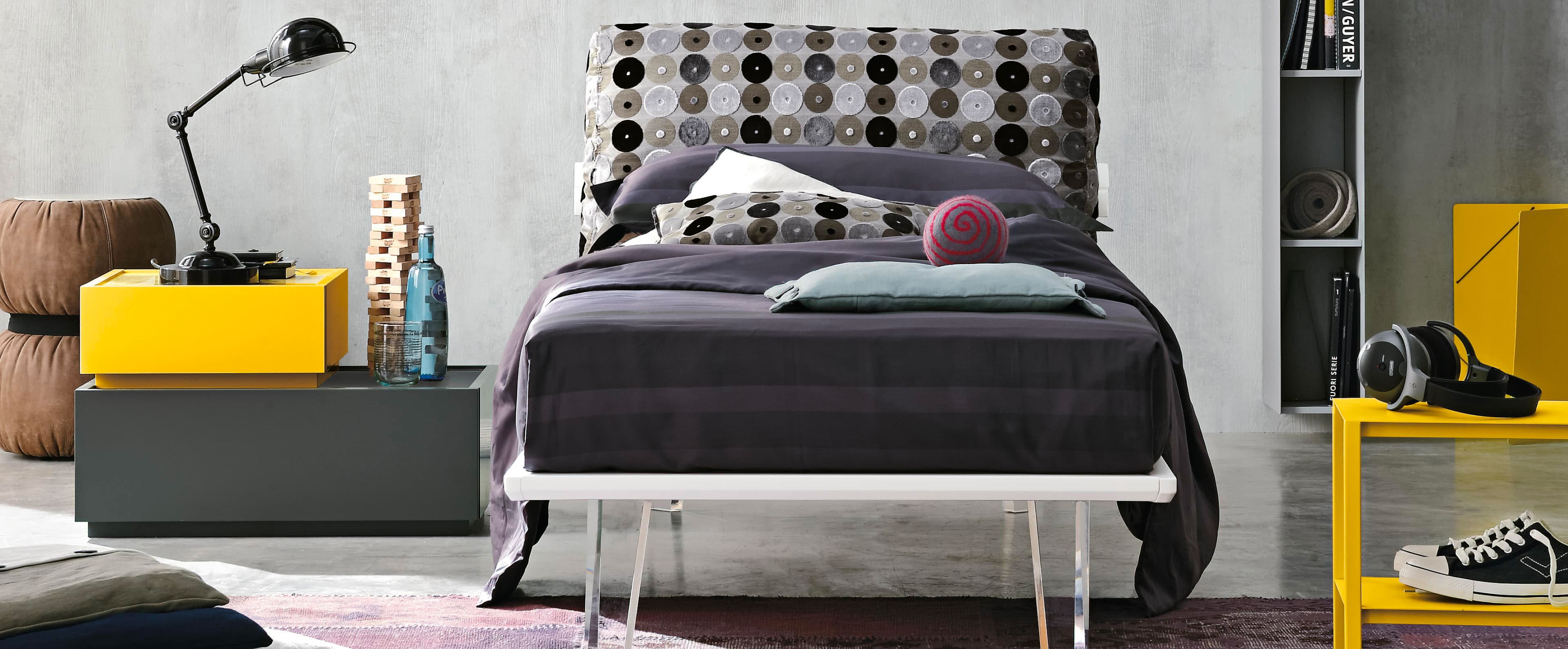 Tomasella Piuma single bed single bed