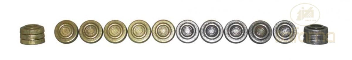 Italfama METAL CHECKERS SET
