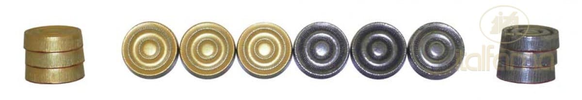 Italfama METAL CHECKERS SET