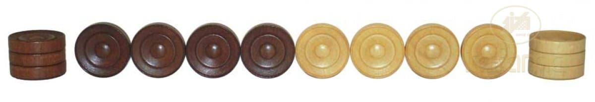 Italfama WOODEN CHECKERS SET
