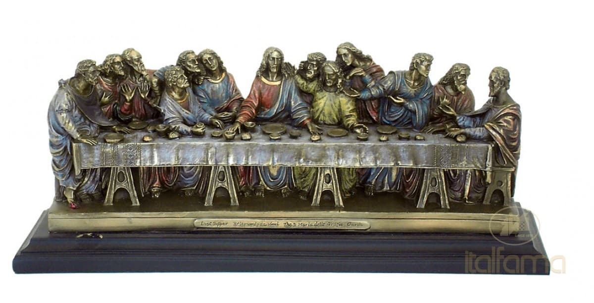 Italfama LAST SUPPER by Leonardo da Vinci (medium size)