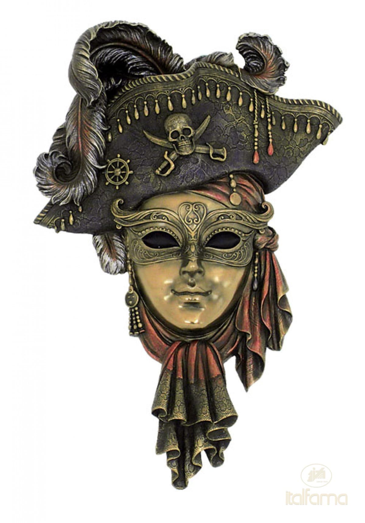 Italfama VENETIAN MASK "PIRATE"