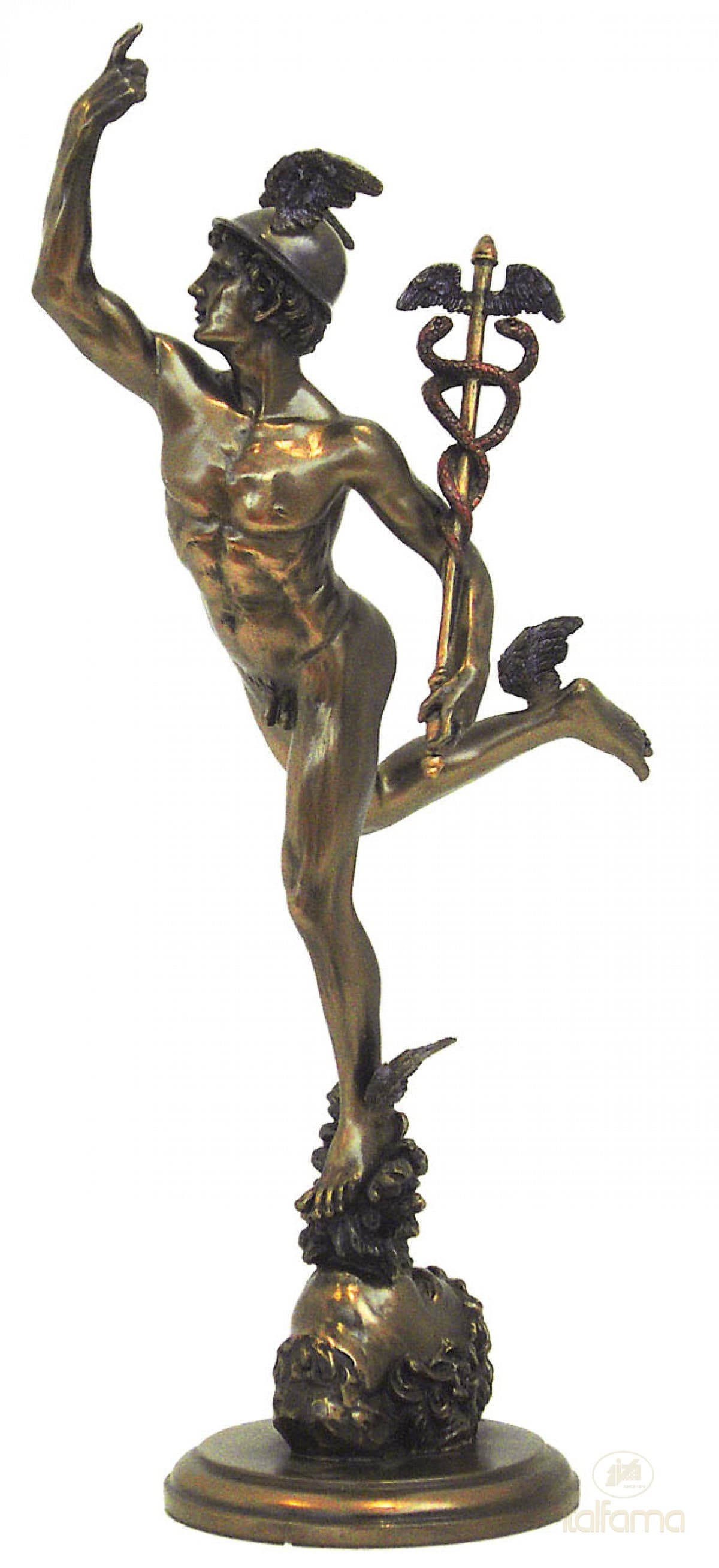 Italfama FLYING MERCURY by Giambologna