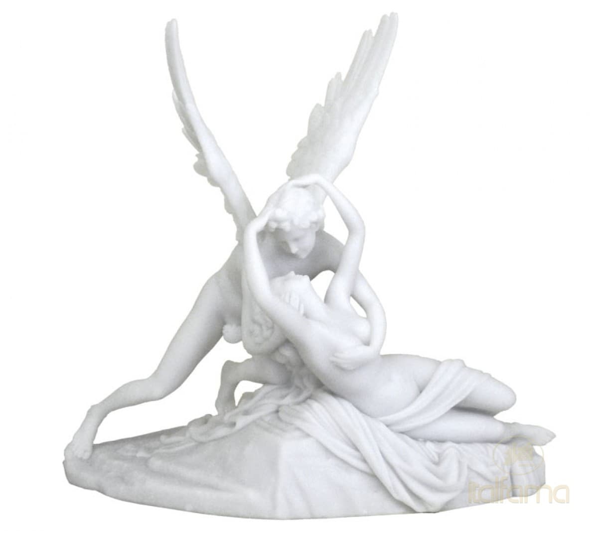 Italfama CUPID & PSYCHE by Antonio Canova (white finish large size)