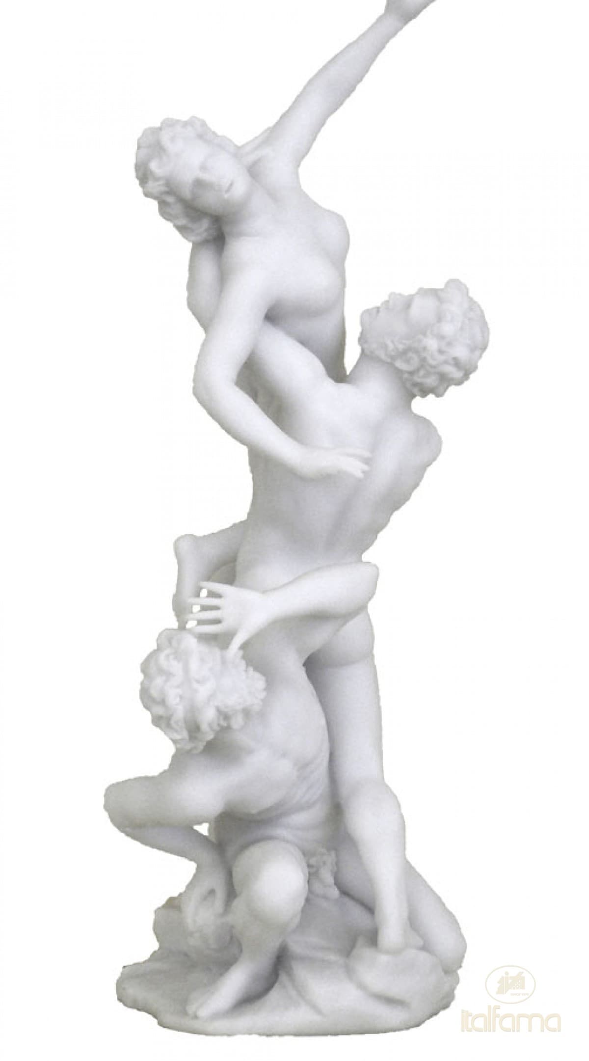 Italfama RAPE OF THE SABINE WOMEN by Giambologna (white finish)
