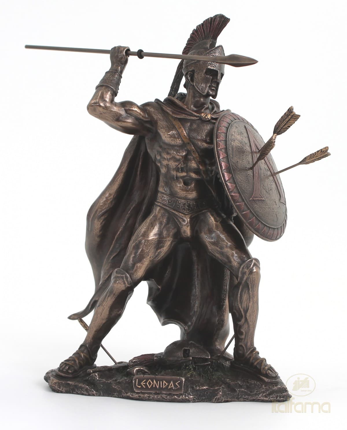 Italfama LEONIDAS WITH LANCE AND ARROWS (small size)