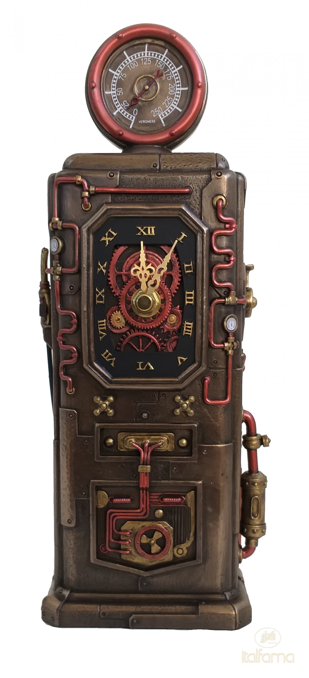 Italfama GAS STATION CLOCK
