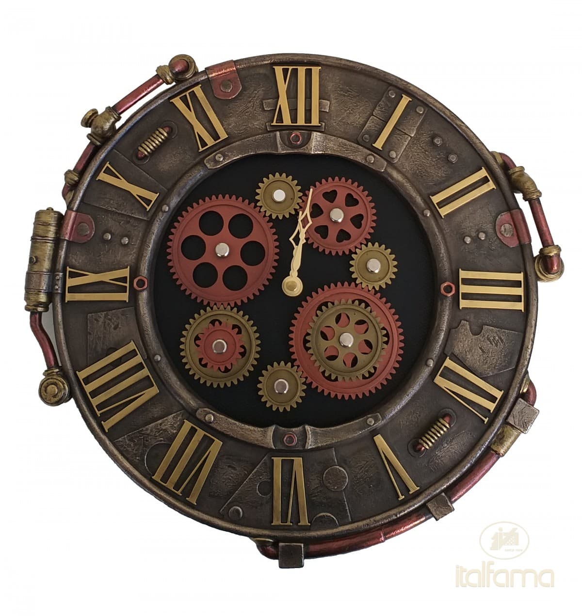 Italfama MOVING GEARS CLOCK (wallplate)