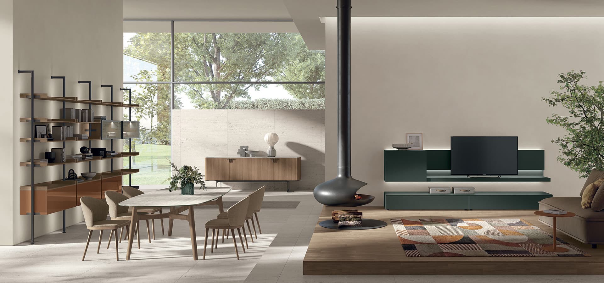 Tomasella Andromeda Bookcase modern bookcase
