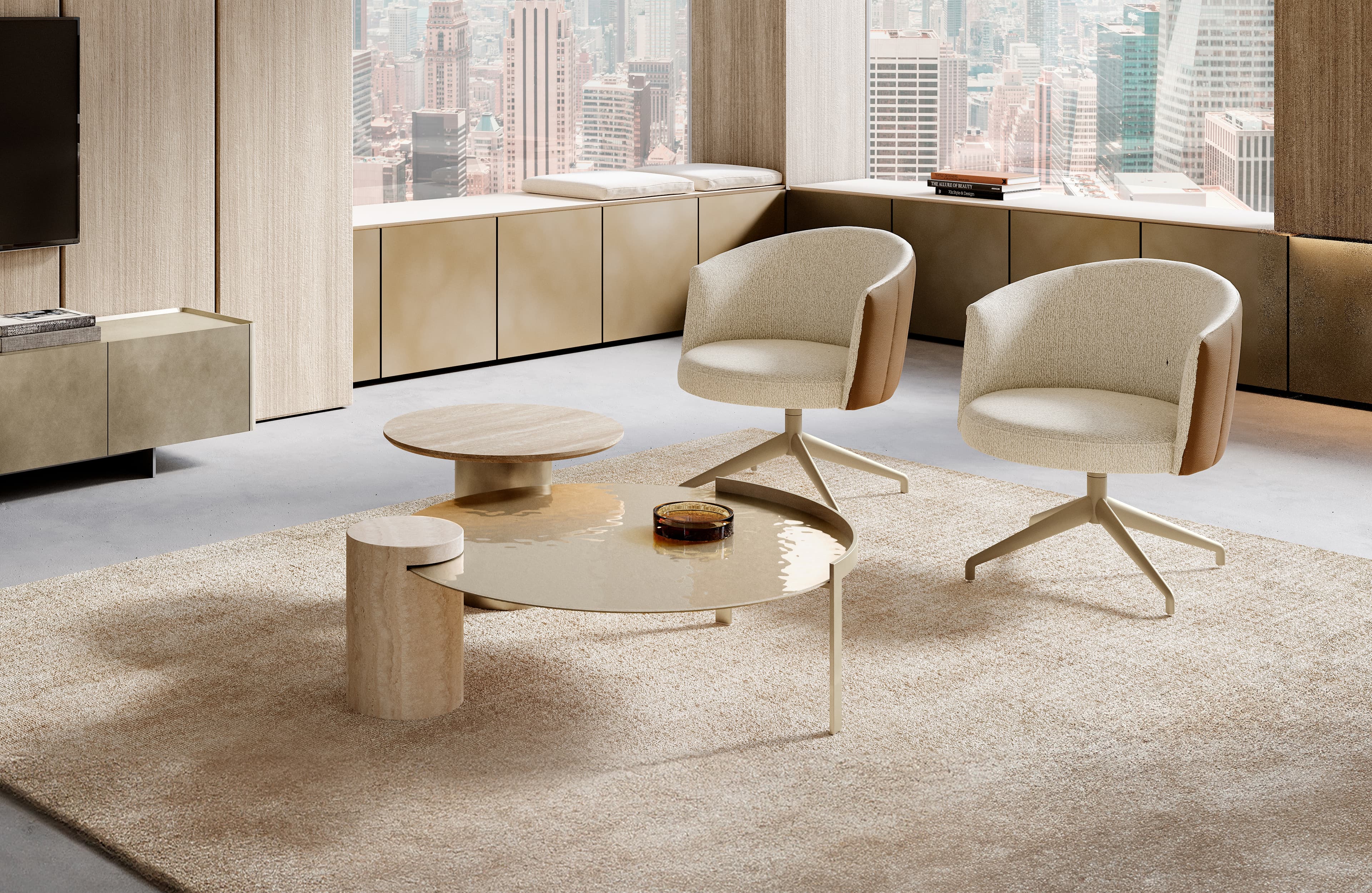 Eforma PEO LOW glass top