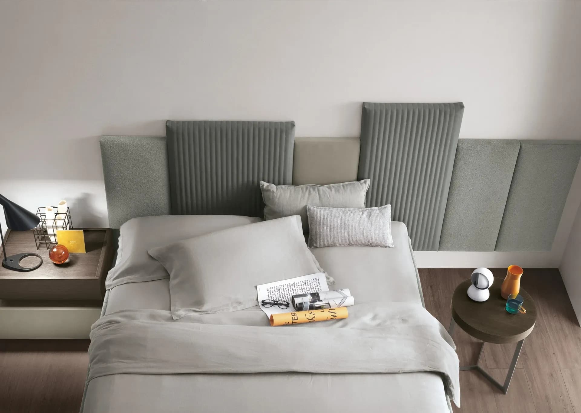 Tomasella Skyline upholstered bed